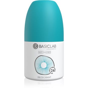 BasicLab Dermocosmetics Anti-Perspiris Deodorant roll-on cu protectie 24h - imagine 2